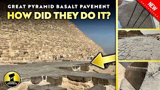 Ancient Technology amp the Great Pyramid Basalt Pavement  Ancient Architects [upl. by Leamaj]