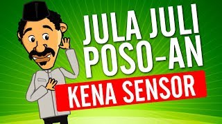 Jula Juli Puasa Kena Sensor Animasi Cak Kartolo CS Mudik Lucu [upl. by Feinstein]