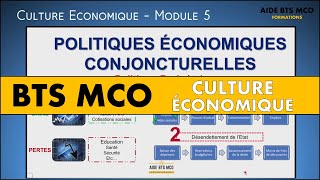 AIDE BTS MCO  Quelles sont les politiques économiques Budgétaires   CULTURE ECONOMIQUE BTS [upl. by Saltzman]