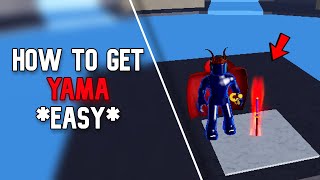 How to get Yama Enma Legendary Sword in Blox Fruits EASY [upl. by Louth708]