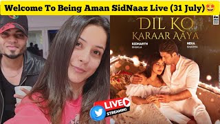 31 JULY 4 Years of Dil Ko Karaar Aaya❤️ Sidharth Shukla🥰 Shehnaaz Gill in LA😍 SidNaaz Fans Live [upl. by Pietrek]