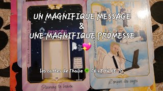 UN MAGNIFIQUE MESSAGE UNE MAGNIFIQUE PROMESSE 💖 [upl. by Aicetal]