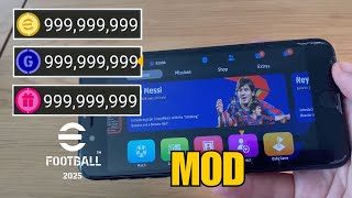 eFootball PES 2025 MOD APK iOS Gameplay Unlimited Coins and Gp [upl. by Elijah302]