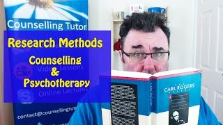 Research Methods in Counselling and Psychotherapy [upl. by Meilen]