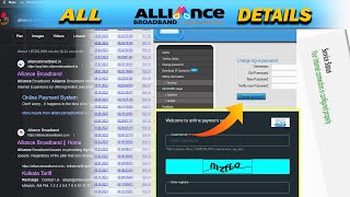 How To Change Alliance Broadband Id Password All Details  Online Recharge Kaise  Client Id Kaha [upl. by Zosema75]