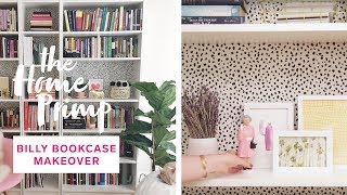 How To Hack An IKEA Billy Bookcase For Under 150  Stunning DIY Transformation  The Home Primp [upl. by Gibeon686]