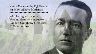 1976 Moeran Violin Concerto [upl. by Hailee]