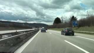 From Buchs ZH to Regensdorf Switzerland 042013 HD [upl. by Scheld]