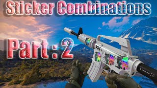 Best M4A1S Printstream Sticker Combinations 2022 Edition PART 2 [upl. by Amol504]