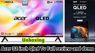 Buy Acer V Series 4K Ultra HD Smart QLED Google TV  Acer TV India [upl. by Robertson]