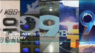 KBS News 9 Intros History since 1962 [upl. by Engelbert251]