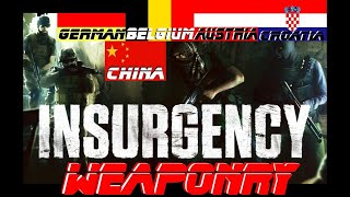 GermanCroatianBelgiumAustrianChinese Weapons In Action  Hip Fires  Insurgency Sandstorm [upl. by Phila]