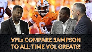 VFLs COMPARE SAMPSON TO ALL TIME VOL GREATS [upl. by Acinaj246]