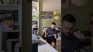 🤘Riff Life​⁠​⁠​⁠sylosis🤘sylosis headbang guitar guitarcover shorts reels fyp metal [upl. by Lobiv]