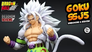 GOKU SSJ5 DBAF KONG SH Figuarts Unboxing e Review BR  DiegoHDM [upl. by Cozza]