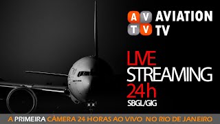 AO VIVO Live CAM  Aeroporto Internacional do Galeão SBGL GIG liveairport [upl. by Yauqram]