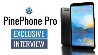 PinePhone Pro Is Here Exclusive Interview with Pine64 [upl. by Adlesirc743]