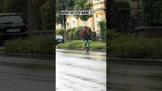 Unicycle rider🫵🏻😂😵‍💫 risk viralshorts shorts videoviral shortsviral tech videos [upl. by Girvin]