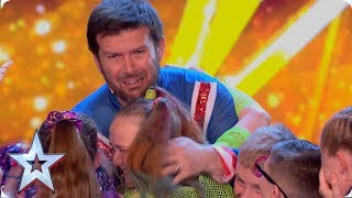 Flakefleet Primary School gets first GOLDEN BUZZER of 2019  Auditions  BGT 2019 [upl. by Lydnek]