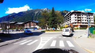 Autofahrt von StGervaisLesBains zum Col des Montets  Vallée ChamonixMontBlanc  HauteSavoie [upl. by Reffineg]