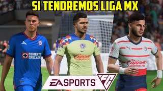 Oficial LIGA MX en EA Sports FC 24 con el LTA MOD [upl. by Yarrum]