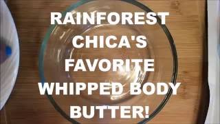 Best Whipped Body Butter For Dry Summer Skin [upl. by Lytsirhc]