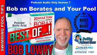 Best of Bob Lowry Borates amp Your Pool Care [upl. by Aurilia]