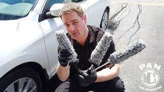 Inexpensive wheel brushes foam cannons and microfiber towels [upl. by Aiciled265]