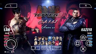 TEKKEN 8 PPSSPP Android Offline Style Mod Tekken 6 v20  Gameplay [upl. by Tavey]