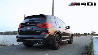 BMW X3 M40i G01  upgraded exhaust sound [upl. by Eikciv]