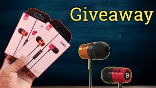 Rs 400 Portronics EAR 2 In Ear Earphone Unboxing Review 2X Giveaway [upl. by Corie]