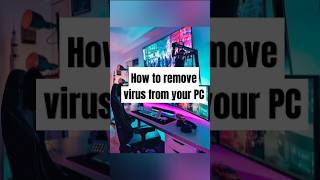 How to remove virus from your PC shorts VirusFreePC [upl. by Nairrot345]