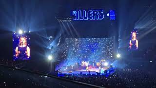 THE KILLERS  READ MY MIND THE O2 LONDON 872024 [upl. by Barbur762]