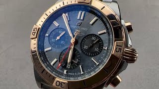 Breitling Chronomat B01 Chronograph UB01341A1B1U1 Breitling Watch Review [upl. by Aurore]