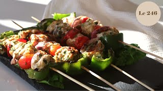 Brochettes de poisson قطبان الحوت بروشيت السمك [upl. by Codi]