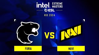 FURIA проти NAVI  IEM Rio 2024 [upl. by Mansoor]