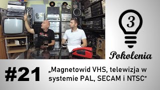 Magnetowid VHS telewizja w systemie PAL SECAM i NTSC [upl. by Kylila332]