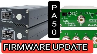 MICRO PA50 PLUS  FIRMWARE UPDATE  FULL INSTALL [upl. by Theodore]