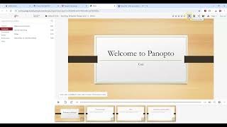 How to Download A Panopto Video and Upload to Canvas Studio [upl. by Thera]