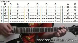 Beck Pay No Mind Guitar Lesson Chords amp Tab Tutorial [upl. by Yntirb]