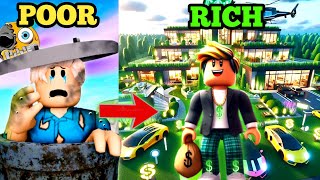 I Built A MEGA MANSION Poor to RICH Roblox mega mansion tycoon [upl. by Jaban608]