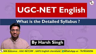 UGC NET English Syllabus Decoded Master the Syllabus for Exam Success [upl. by Suravaj]