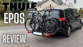 Thule Epos 3 Review  Der wohl beste Fahrradträger im Test [upl. by Aikemahs857]