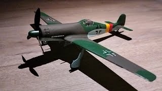 REVELL 172 Scale  Focke Wulf Ta 152 H Plastic model kit  Aircraft model [upl. by Laurinda552]