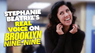 The Evolution of Rosas Voice  Stephanie Beatrizs REAL VOICE on Brooklyn NineNine  Comedy Bites [upl. by Fording]