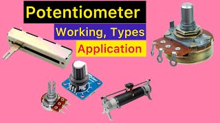 What is Potentiometer and its Types electronicsstudy [upl. by Ellehcim]