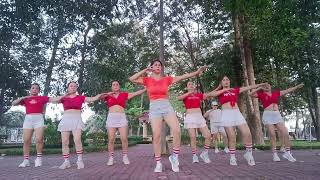 aerobic giật bụng nhanh giảm mỡ vùng bụng dưới thảo phạm [upl. by Enowtna]