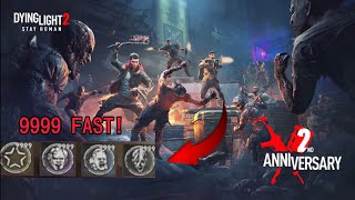 NEW Legend Level XP Trophy Valuable Sample amp Craft Farm Dying Light 2 PATCH V144 FIREARMS UPDATE [upl. by Kelula]