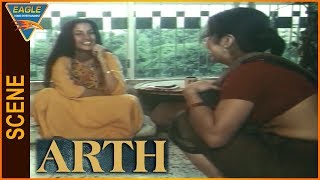 Arth Hindi Movie  Smita Patil Talking With Rohini  Eagle Entertainment Official [upl. by Otrebogir397]