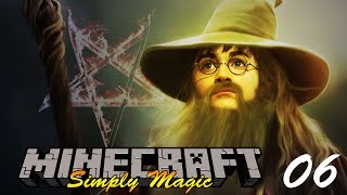 SAUTE JUSQU AU CIEL COURS PLUS VITE QUE L ECLAIR  MINECRAFT SIMPLY MAGIC 06 Botania aura cascade [upl. by Auop]